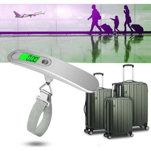 Portable Luggage Scale LCD Digital Electronic Hanging Scale Weight Balance suitcase Travel Scale