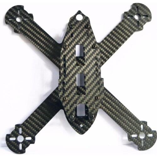 Carbon Fiber FPV Mini 210 210mm with 4mm arms Quadcopter Frame Kit better than QAV210 RD-210