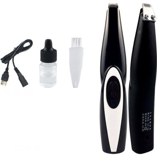 USB Pets Dog Hair Trimmer USB Rechargeable Professional Grooming Trimmer for Dogs Cats Hair Paw Shaver Clipper Grooming Kit