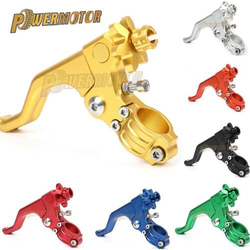 Motorcycle 22mm CNC Short Stunt Clutch Lever Perch For Suzuki RM85 RM250 RM125 RMZ250 For Honda CR80/125 CRF 250R/X 450R/X XR650