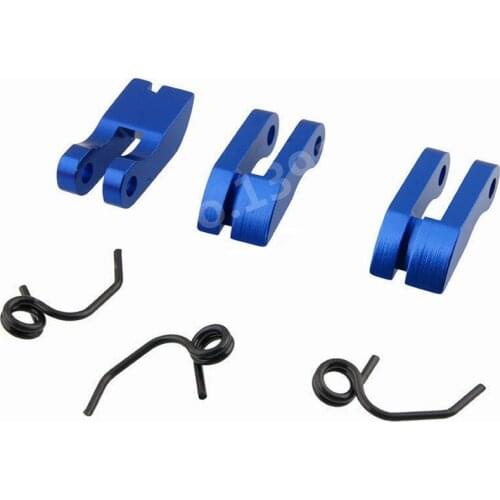 3pieces HSP 081008 81202 Aluminum Alloy Shoe Clutch&Spring Upgrade Parts RC Model Car For 1/8 Scale Models Nitro Baja Buggy
