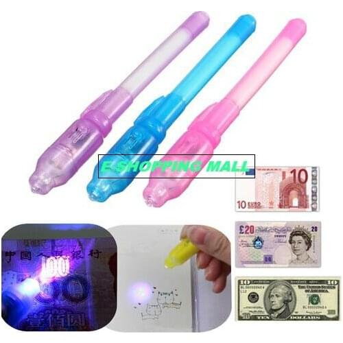 Invisible Ink Disappearing amazing Pen Marker Set with UV Light