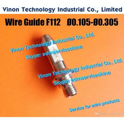 Ø0.155mm edm Wire Guide F112 Upper A290-8092-X704 for Fanuc A,B,C,iA,iB Upper diamond guide d=0.155mm A290.8092.X704, A2908092X7
