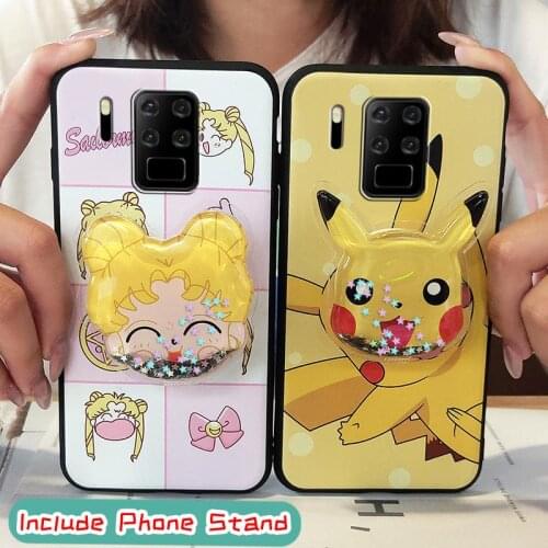 Durable glisten Phone Case For Oukitel C18 Pro foothold phone stand holder Cute Anti-knock