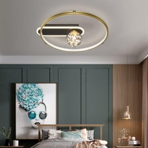 LED Ceiling Lights for Living Bedroom dining room Modern Minimalist home Lights Acrylic Indoor Lighting Lamp Brightness Dimmable