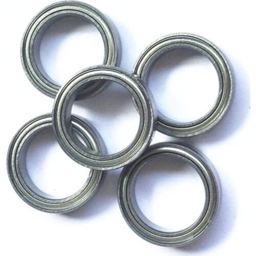 1/2/5pcs 6800ZZ 6801ZZ 6802ZZ 6803ZZ 6804ZZ 6805ZZ Thin Wall Metal Sealed Deep Groove Ball Bearing Metal Shield