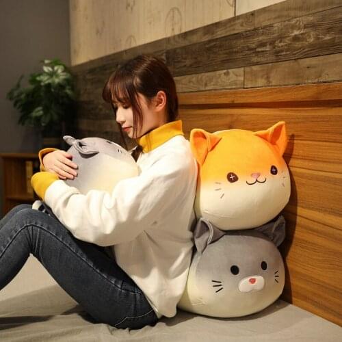 1pcs 30/40cm Cute bread cat doll plush toy doll sleeping on the bed pillow birthday present