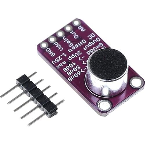 1pc MAX9814 Microphone AGC Amplifier Board Module Auto Gain Control For Arduino Programmable Attack And Release Ratio Low
