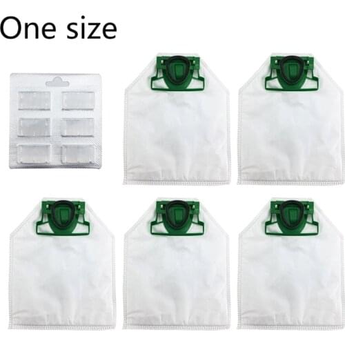 6pcs/set Dust Bags Fragrance Block for VK200 VK135 VK136 VK140 VK150 Vacuum Cleaner Replacement