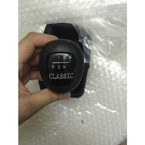 Free Shipping Car Gear Shift Knobs With Leather Boot 5 Speed For Mercedes Benz W202 C Class CLASSIC AVANTGARDE ELEGANCE