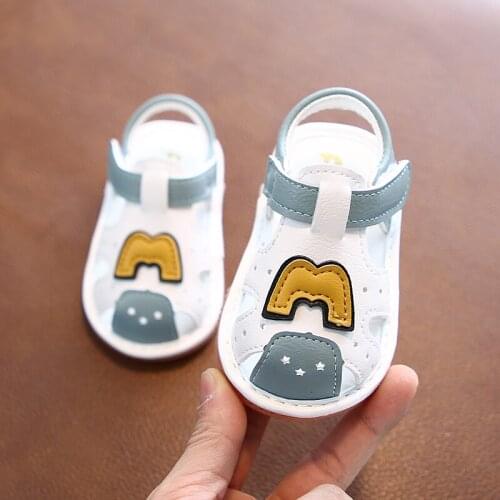 Infant boys sandals shoes baby summer soft bottom sandals children toddler sandals 0-1 years old girls sandals non-slip shoes