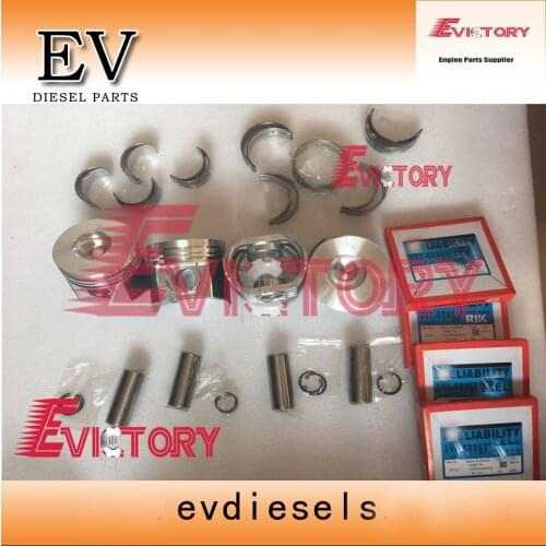 For Kubota V2403 V2403-M-DI V2403-DI-T V2403M piston+piston ring+engine bearing+gasket kit
