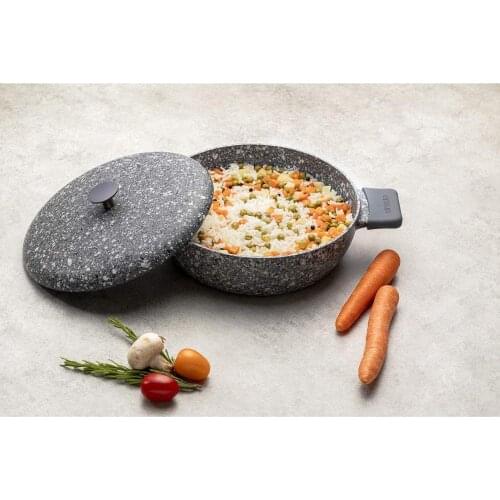 Emsan Perge 26 cm Rice Cooker-Granite