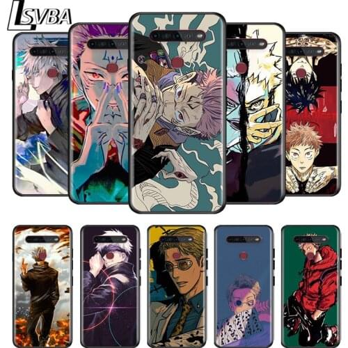 Jujutsu Kaisen Satoru Gojo anime For LG G8 V30 V35 V40 V50 V60 Q60 K40S K50S K41S K51S K61 K71 K22 K31 K42 K92 ThinQ Phone Case