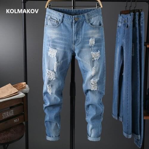 2021 new arrival spring jeans men fashion elasticity mens jeans male cotton jeans pants,size 28-36 N660