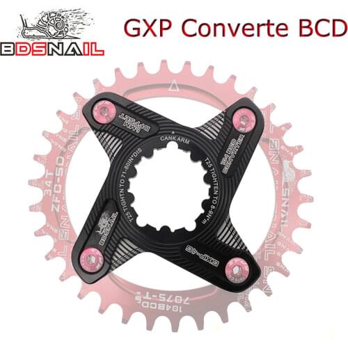 MTB Bike Chainring Adapter Spider Converter Mountain Road for Sram GXP X9 XX1 X0 X01 To Single Speed110 Bcd 104bcd Narrow Wide