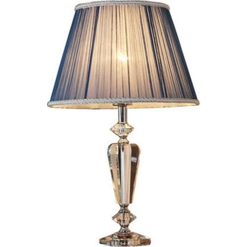 Crystal Desk Lamp Crystal Table Light Luxury Bedside Desk Light Bedroom Table Lamp
