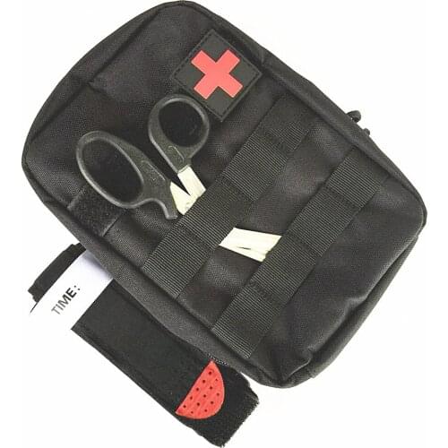 Tactical First Aid Bag Molle EMT Emergency Medical Kit Survival Pouch for Outdoor Emergency Medical Package Cell Phone Tools Bag