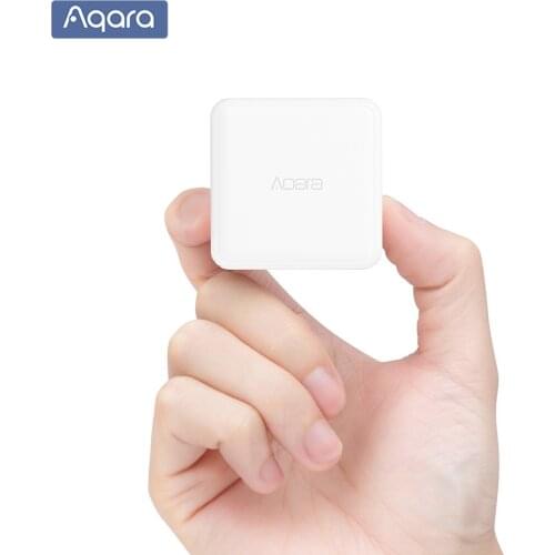 Original Aqara Magic Cube Controller Zigbee Version Controlled by Six Actions For Smart Home Device Work with Mobile Phone App