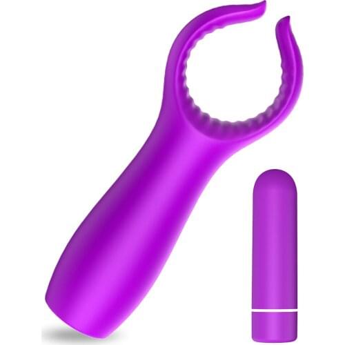 Vibrator Masturbator Adults Sex Toys For Women Men Couple New Silicone G spot Stimulate Vibrators Dildo 9 Frequency Nipple Clip