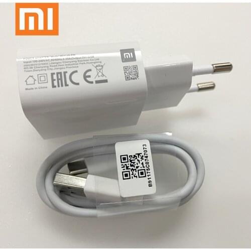 XIAOMI USB Charger 5V2A Adapter EU Plug Micro usb Type C Cable For Xiaomi mi 9 8 CC9 CC9e 9T A3 A2 A1 6 5 note 7 2 3 4 5 7A 6 6A