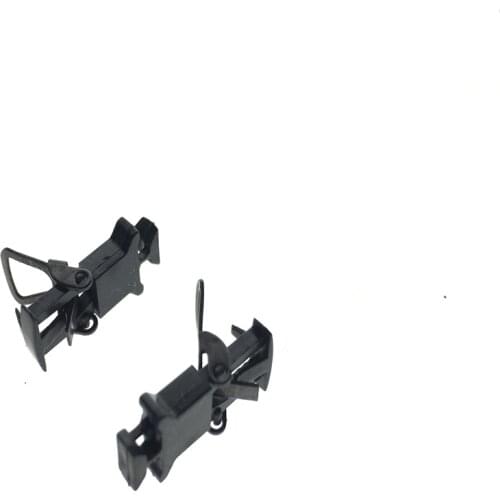 12Pcs/Set 1:87 HO Scale Train Coupler Hooks Sand Table Decoration For Model Building Kits - Black