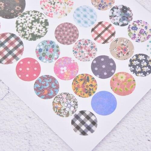 6 Sheets/lot Deco Vintage Floral Paper Sticker Diy Scrapbooking Diary Sticker Kawaii Stationery School Supplies