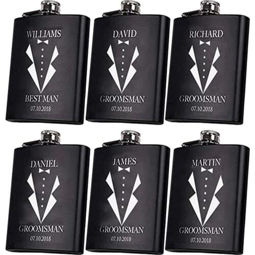 Akuliqi Flat Gift Flasks