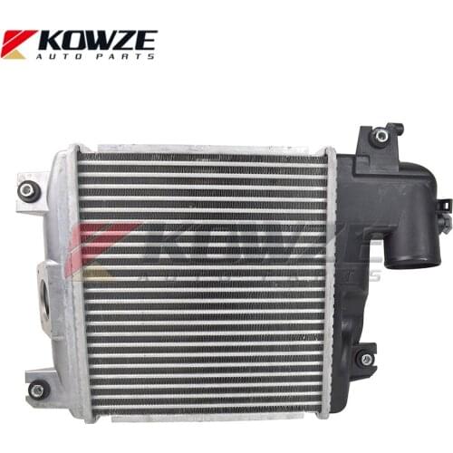 KOWZE Aluminium Intercooler Charge Air Cooler fit for Toyota Hilux Pickup 2004-2015 1TR 2TR 1GR 1KD 2KD 179400L010 17940-0L010