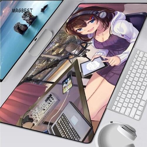 Anime sexy girl big size Chinese style gamer cute kawaii seam big fashion laptop desk matmouse pad