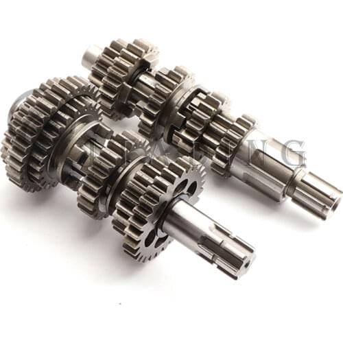 Dirt Bike CG250 Fifth Gear Main Counter Shaft Transmission Gear Box Fit For Chinese CG250 Electric Foot Start Engines ZB-130