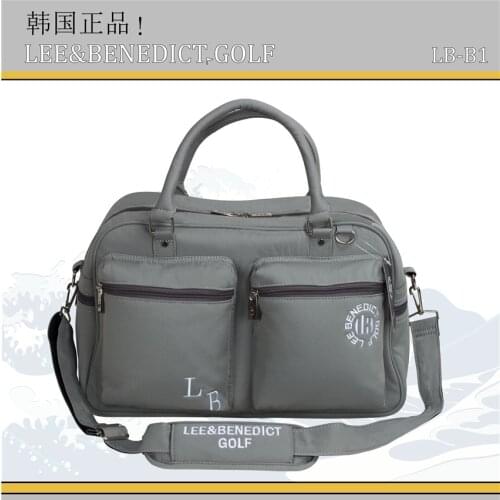 Large Capacity Golf Clothing & Shoes Boston Bag with Golf Club Equipment Pouch Fitness LEEB Sports Holdall Travel Duffle Bag Wat