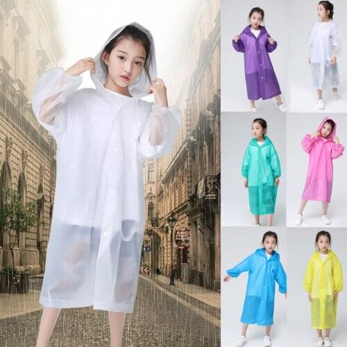 Motorcycle Rainwear Childrens Outdoor Travel Fashion Adult Raincoat Thick Transparent EVC Raincoat Poncho Motorcycle Raincoat