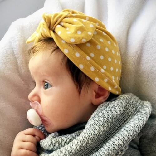 Baby Hat Cotton Bandanas Kids Girls Baby Turban Headband Hair Wrap Accessories For Children Headdress Headwrap Photography Prop