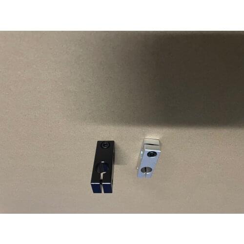 Stainless steel tube cross clamp double-hole connector 8mmx8mm 8mmx10mm 8mmx12mm bearing