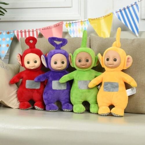Hot Sale Teletubbies Baby Doll Cartoon Movie Plush Toys Kids Toys With 3D Face Gift For Children
