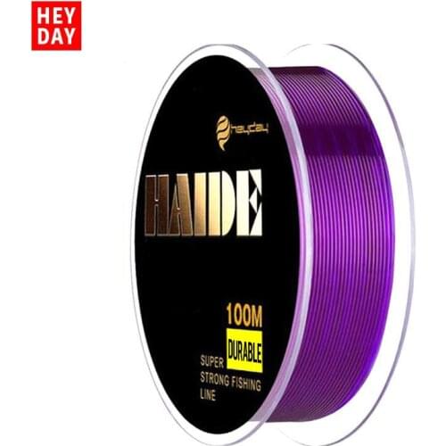 XIANDAI Nylon 100m Fishing Line Boat Rock Beach Table Fishing Line Japanese Material Strong Monofilament Fishing Line