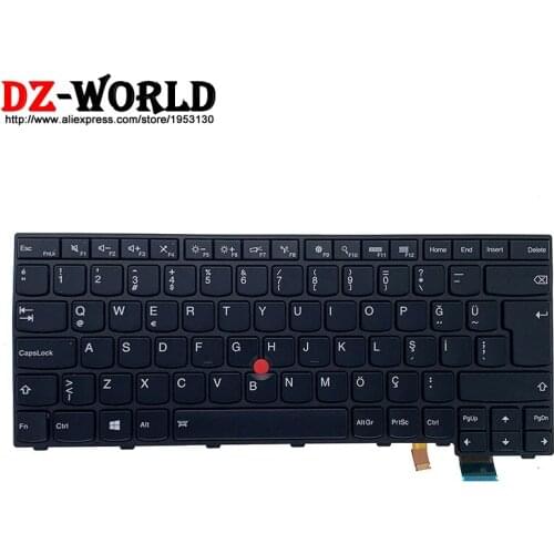 New Original TR Turkish Backlit Keyboard for Lenovo Thinkpad 13 Gen 2 T470S S2 T460S Laptop 00PA480 00PA562 01YT170 SN20H42392