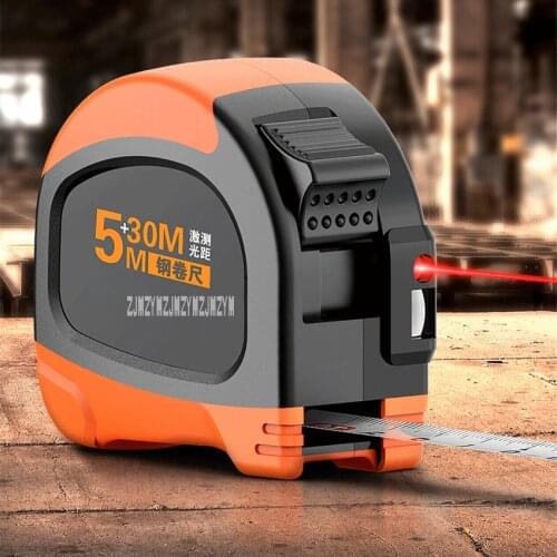 New Infrared Laser Range Finder High Precision Laser Distance Measuring Ruler Handheld Electronic Ruler Rangefinder USB 220V 30M