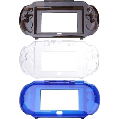 Durable Clear Hard Case Transparent Protective Cover Shell Skin for Sony psv2000 Psvita PS Vita PSV 2000 Crystal Body Protector