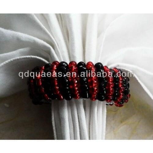 Aliexpress sold beaded wedding napkin ring