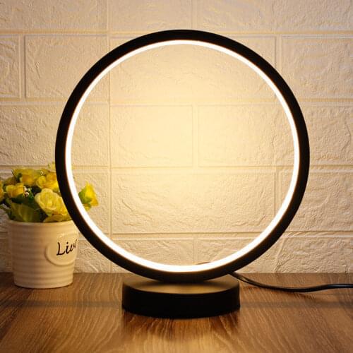 Modern LED table lamp Simple Bedroom Bedside Lamp Eye-protect Reading Desk Light Home Decorative Lighting