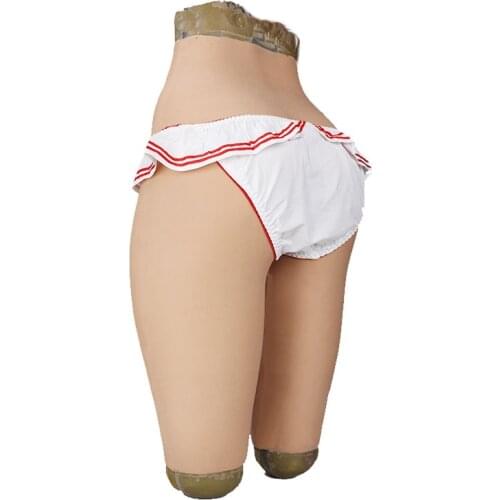 6G Upgrade Silicone Realistic Vagina Panties Shemale Crossdresser Pussy Pants Transgender Artificial Sex Fake Underwear Travesti