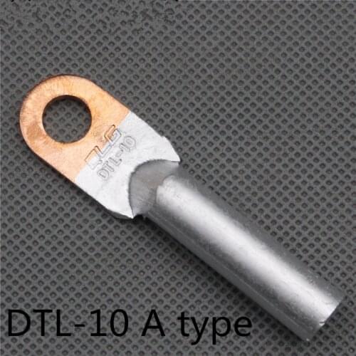 1piece DTL-10 10mm2 Wiring Terminal Copper Aluminum Tone for 8.5mm Dia BoltElectric power fittings National Standard/A Type