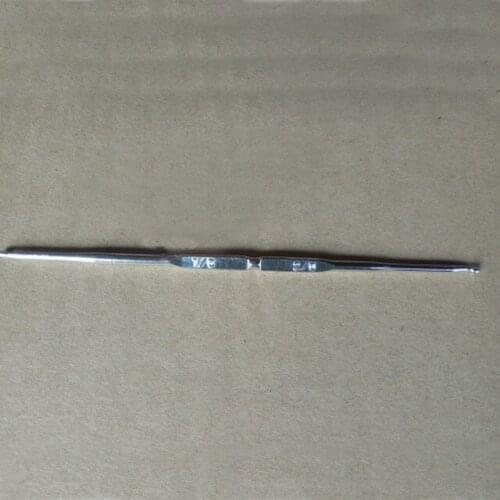 2PCS BrotherMetal Hook Crochet Trap needles Spare part for brother Sweater knitting machine KH260 E56