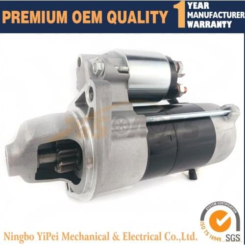 2280007480 4280001160 1G02363010 New Starter FOR Kubota Mower ZD18 ZD21 F