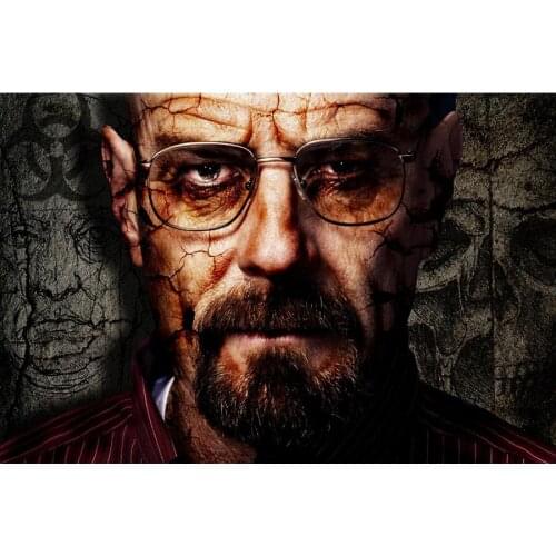 5D DIY TV Series Roles Bad Man Breaking Diamond Painting Full Drill Embroidery Cross Stitch Mosaic Craft Sticker Home Decor Gift