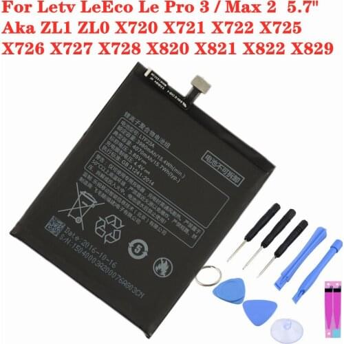 LTF23A 4070mAh Battery For Letv LeEco Le Pro 3 / Max 2 5.7" / Aka ZL1 ZL0 X720 X721 X722 X725 X726 X727 X728 X820 X821 X822 X829