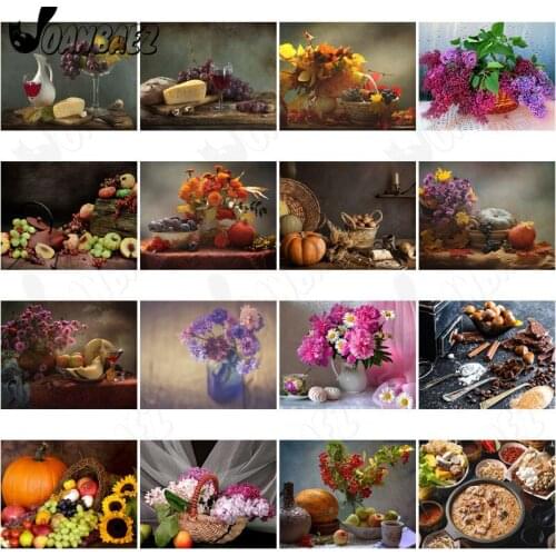 Diamond Painting Fresh Fruit Flower 5D Diy Wall Art Grape Chocolate Diamond Embroidery Inlaid Room Home Decoration Accessories