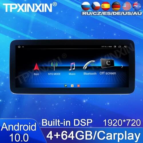 6+128G For Mercedes-Benz GLC CLA GLA Android Car Stereo Radio Tape Recorder Multimedia video player GPS navigation HD Screen